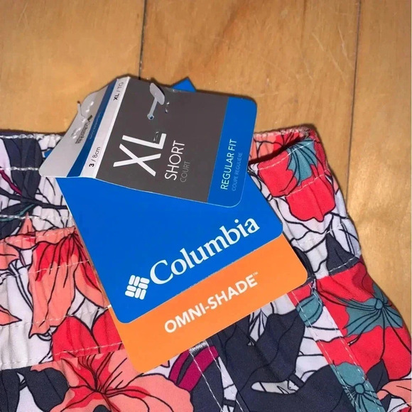 Columbia Women's Bogata Bay Omni-Shade Stretch 3” Inseam Shorts XL Floral - Picture 6 of 11